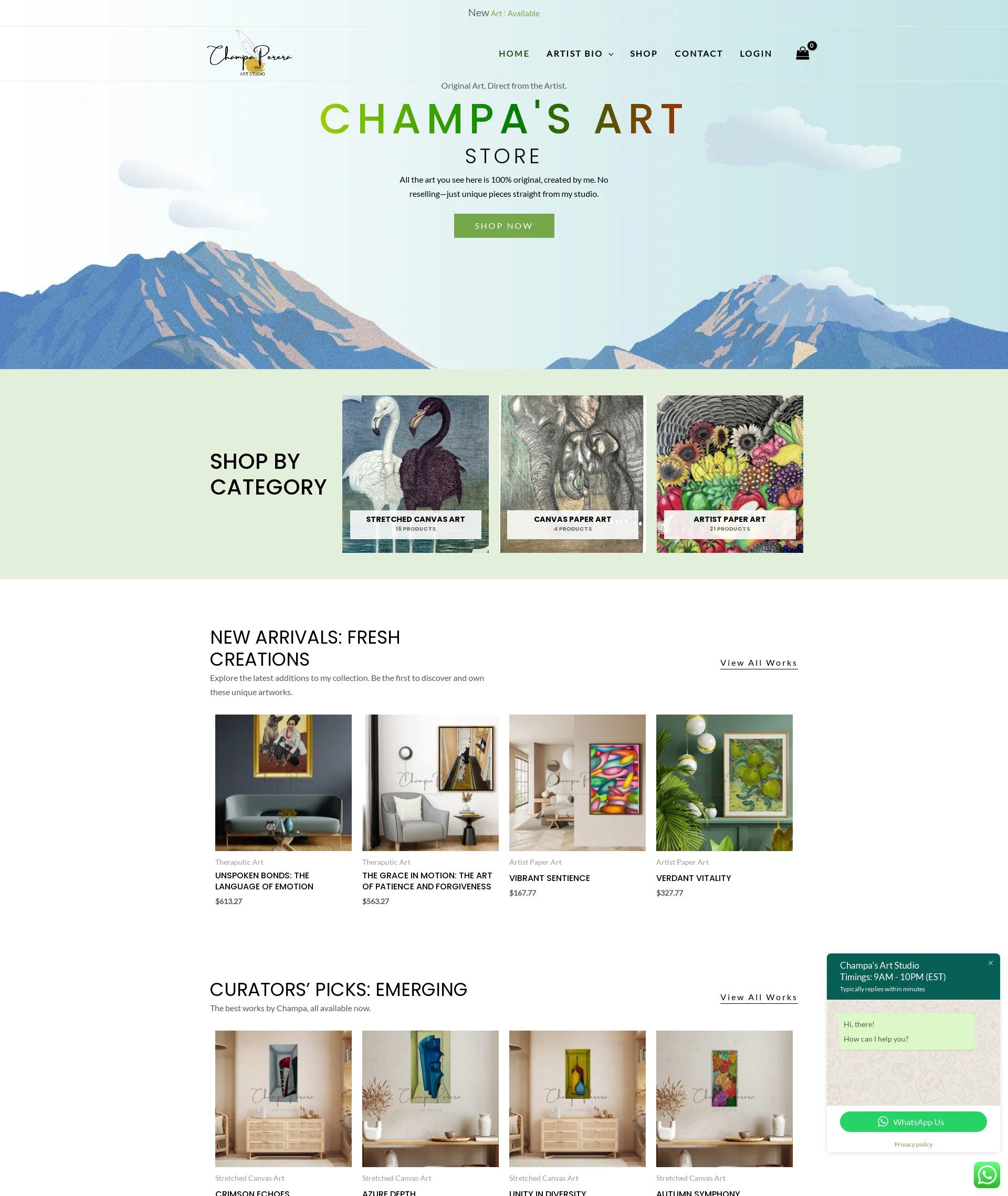 Home Champas Art Studio