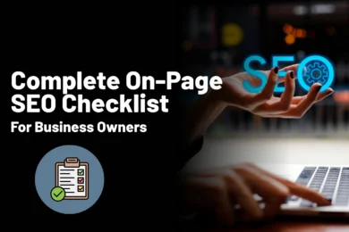 Complete On Page SEO Checklist for Business Owners