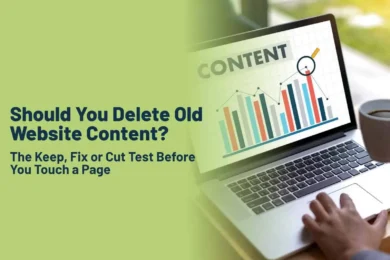 Should You Delete Old Website Content